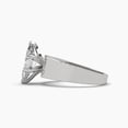 thumbnail image 3 of Solitaire Marquise Moissanite 18k Dome Ring, 3 of 6