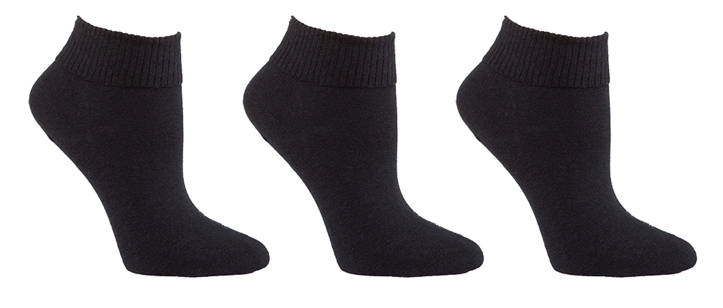 Health & Comfort 3 Pack Ankle Socks | Diabetic Socks - Walmart.com