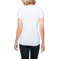 thumbnail image 2 of Insect Shield Women's UPF Dri-Balance Short Sleeve V-Neck T-Shirt, White, XX-Large, 2 of 3