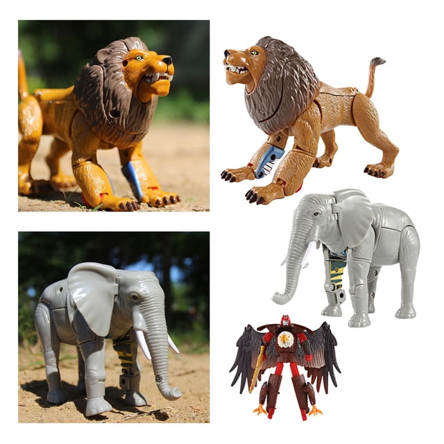 Figura de animal de transformación perfke juguete educativo estilo 2 3x