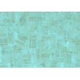thumbnail image 1 of Ahgly Company Indoor Rectangle Abstract Light Blue Modern Area Rugs, 2' x 4', 1 of 4