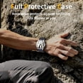 thumbnail image 3 of XIHAMA Screen Protector for Samsung Galaxy Watch 7 40mm 44mm, 5-Pack HD Tempered Glass One-Piece PC Hard Case for Samsung Galaxy Watch 7 40mm 44mm, 3 of 7