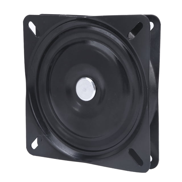 Office Supplies Accessory,Black Metal Iron Turntable Desktop Turntable Turntable Ultimate Reliability