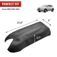thumbnail image 3 of KBH Center Console Cover for 2007-2012 Acura RDX, Middle Console Lid Armrest Cover Leather Skin Replacement, Black, 3 of 9
