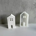 thumbnail image 2 of House Shape Candle Mould DIY Resin Cements Clay Gypsum Casting Mould Table Home Decorations Silicone Mould for Enthusias, 2 of 7