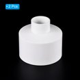 thumbnail image 3 of Uxcell ID Reducer Pipe Fitting Straight Adapter Connector, White 63mm to 25mm 2, 3 of 6