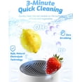 thumbnail image 3 of Vegetable Cleaner & Home Wash| Advanced Electrolysis Purifier for Fresh Fruits, Veggies & Seafood | Easy 3-Minute Clean | Compact & Stylish Kitchen Essential, 3 of 7