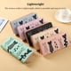 thumbnail image 3 of Jumpingount Cartera larga para mujer, tarjetero con foto de gato, estilo bonito, bordado, informal, multitarjeta, bolso suave, monedero de cuero Carteras Rosa, 3 of 6
