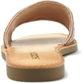 thumbnail image 5 of Soda Shoes Women Flip Flops Slippers Sandals Slide Bling Rhinestone Crystals jewel Justice-S Rose Gold Penny 11, 5 of 5