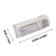 thumbnail image 3 of RXIRUCGD Minimalist Transparent Mesh Pencil Case Large Capacity Flip-Top Solid Color Pen Holder Portable Stationery Storage Bag For Men And Women, 3 of 4