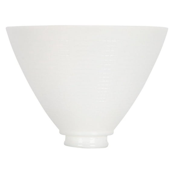 White Opal Glass 10 Inch Reflector Floor Lamp Globe