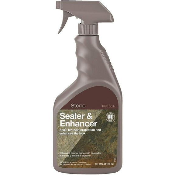 Custom Building Products TileLab Stone Sealer And Enhancer — Exterior Wood Surfaces, UV-Resistant Formula