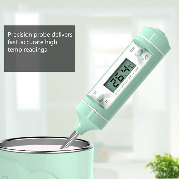 IBASETOY Milk Thermometer Kitchen Thermometers ABS Liquid Temperature Adults Home Usage 1Pcs