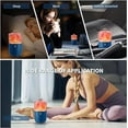 thumbnail image 5 of Salt Lamp - Himalayan Salt Lamp 2 in 1 Crystal Salt Lamp Essential Oil Diffuser, 7-Color Light Salt Lamp Night Light for Living Room, Bedroom (Blue), 5 of 6