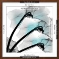 thumbnail image 5 of Art.com Teal Luster Cyclamen Photographic Print by Albert Koetsier, Brown Frame Wall Art, 21" x 21", 5 of 5
