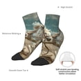 thumbnail image 6 of Fuzoiu Roman Chariot Horse Race Print Adult Socks, Crew Moisture-wicking Socks, Unisex Cushion Crew Socks,Casual Sports Ankle Socks, 6 of 7