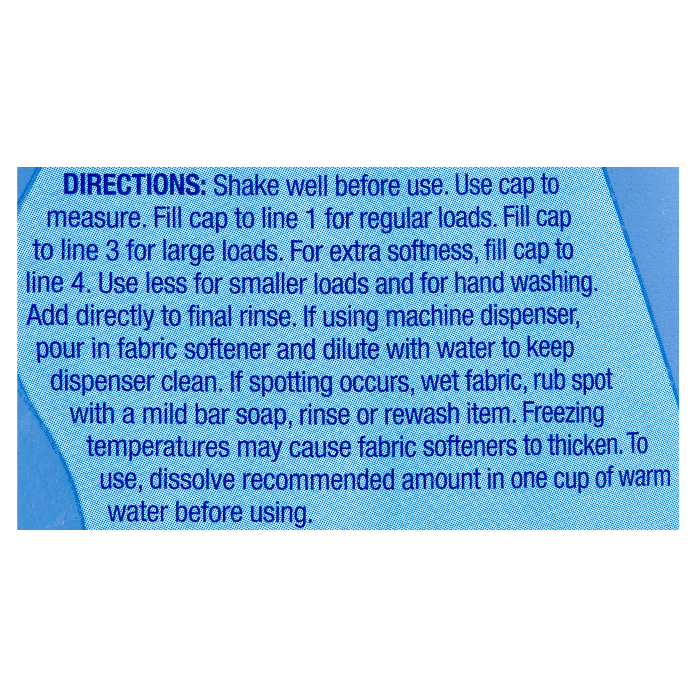 Great Value Ultimate Fresh Fabric Softener, Spring Showers, 51 FL OZ, 60 Loads, Compare to the Softening of Downy®