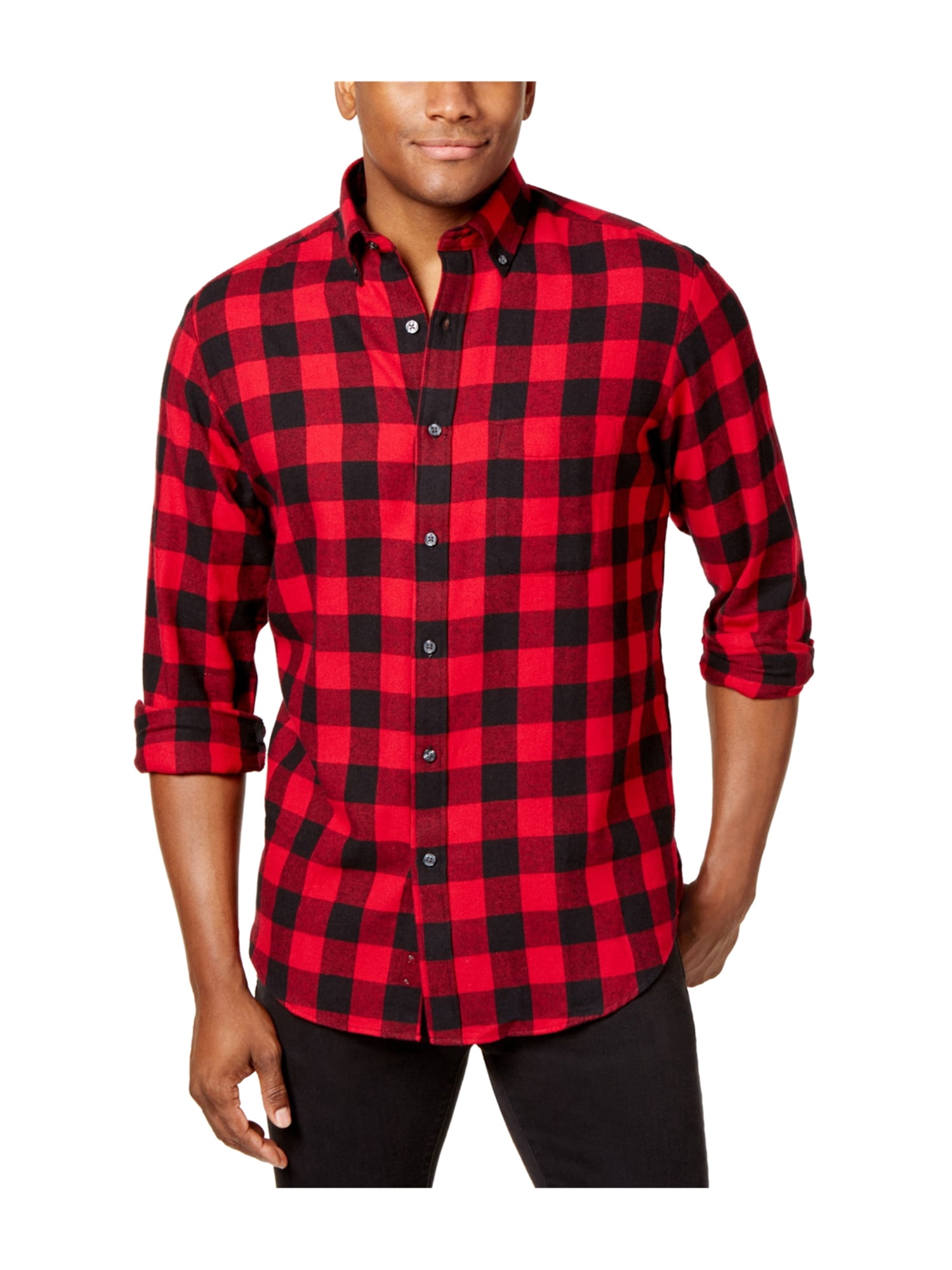 buffalo plaid dress shirt