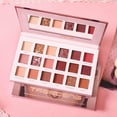 thumbnail image 3 of Paleta de sombras de ojos HUOGUO Rose Desert de 18 colores Pearl Glitter, 3 of 4
