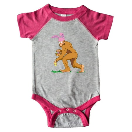

Inktastic Bigfoot is the Easter Bunny Gift Baby Boy or Baby Girl Bodysuit