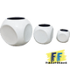 thumbnail image 3 of Maceta de Fibra de Vidrio Mod. Ball Mediano Blanco FibraFormas Fibraformas de México Ball Mediano Blanco, 3 of 4