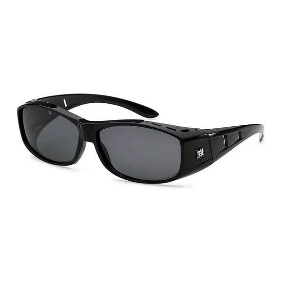 Medium Polarized Sunglasses FIT OVER Prescription RX Eye glasses for Men Women