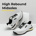 thumbnail image 2 of FitVille Wide Mens Golf Shoes Outdoor Waterproof Spiked Golf Shoes for Men, 11.5 Wide, 2 of 5