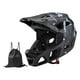 thumbnail image 4 of Casco de bicicleta de montaña casco de bicicleta de cara completa forro lavable extraíble 31 ventilación actividades al aire libre casco de ciclismo Negro, 4 of 8
