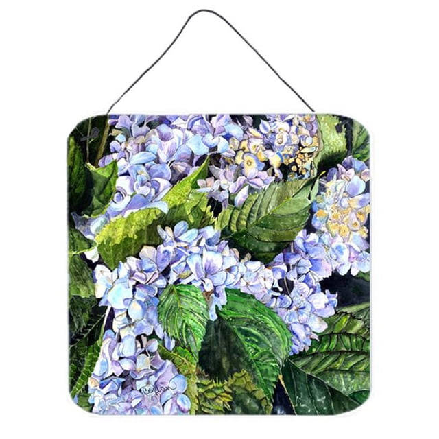 Hydrangea Aluminium Metal Wall Or Door Hanging Prints