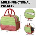 thumbnail image 6 of Lunch Bag Lunch Box for Women Reusable Insulated Lunch Bags,Water-Resistant Don't Eat Watermelon Seeds Cooler Lunch Tote Bag, Large Capacity for Work Travel Picnic, 6 of 6