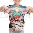 thumbnail image 3 of Camiseta con estampado 3D del juego Toca Life World, camiseta de manga corta de verano para niñas y niños, ropa para niños, camisetas para niños, camiseta de anime, 3 of 5
