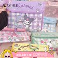 thumbnail image 2 of EASTHILL Sanrioed Anime Series Kawaii Mymelody Kuromi Cinnamoroll Kitty Dibujos Animados Certificado Bolsa De Tarjeta Pasaporte Almacenamiento, 2 of 4