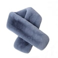 thumbnail image 1 of Faux Rabbit Fur Full PC Scarf Double Sided Thickened Warm Winter Accessories for Women, 1 of 2