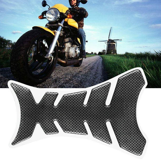Protector de calcomanías, adhesivo universal para tanque de combustible de gasolina y gasolina para motocicleta, protector de almohadilla para tanque, creado magistralmente