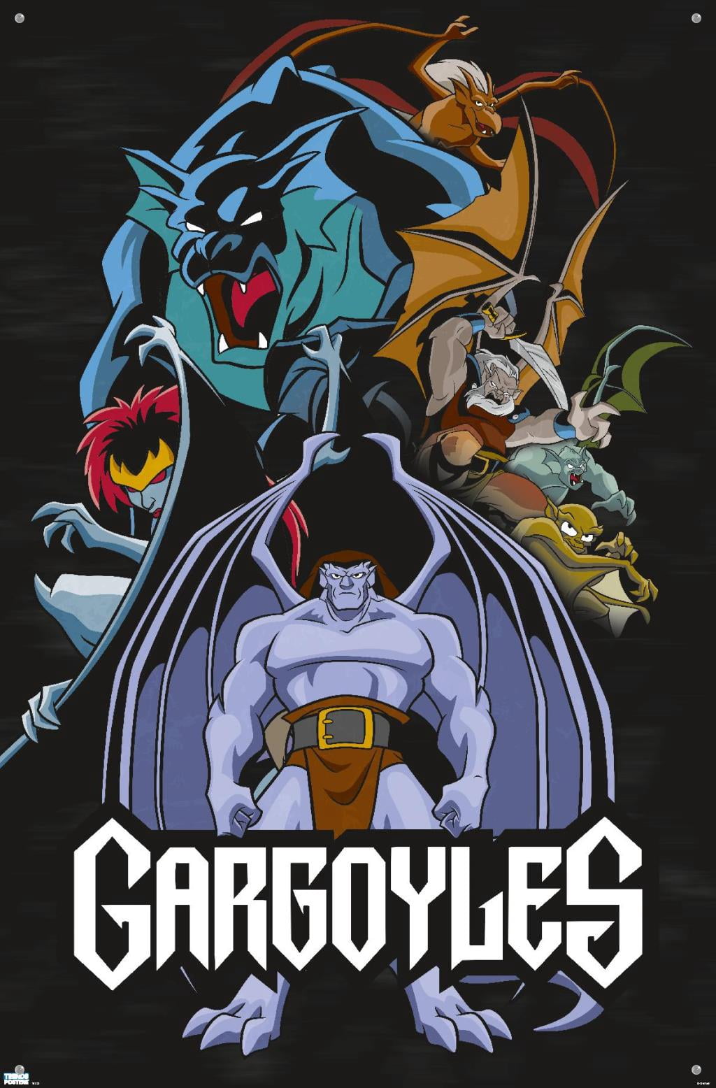 Disney Gargoyles - Group Wall Poster with Push Pins, 22.375" x 34"