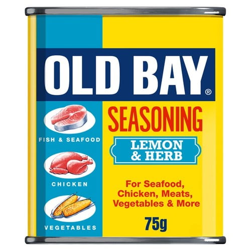 Old Bay Seasoning Lemon & Herb 75g, British Import (Pack of 2)