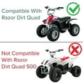 thumbnail image 2 of AlveyTech 6-Wire Twist Grip Throttle with 30" Wires for the Razor Dirt Quad (Versions 11 and Up) - (W25143069043), 2 of 7