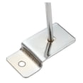 thumbnail image 3 of 50 x Single Hook Pin Shop Display Fitting Prong Hanger 50mm,50 x Slatwall Hooks,Silver, 3 of 3