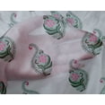 thumbnail image 4 of oneOone Silk Tabby Fabric Leaves & Floral Block Printed Craft Fabric BTY 42 Inch Wide, 4 of 4