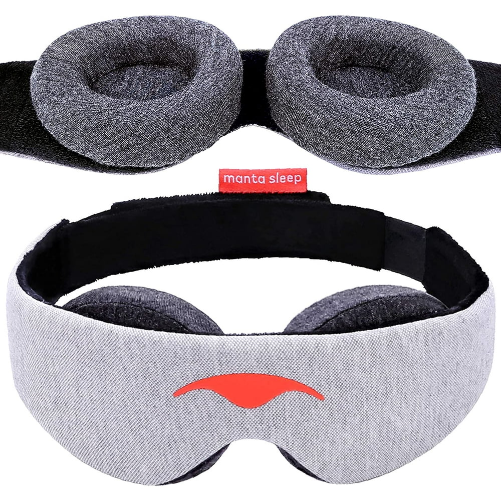 Manta Sleep Mask 100 Blackout Eye Mask Zero Eye Pressure