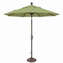 SimplyShade PSOG75-OCT-GG 7.5 ft. Octagon Push Button Tilt Market Umbrella - Ginkgo