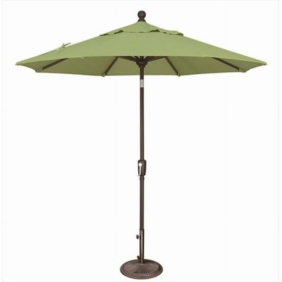 SimplyShade PSOG75-OCT-GG 7.5 ft. Octagon Push Button Tilt Market Umbrella - Ginkgo