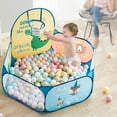 thumbnail image 2 of Ensemble de 100 Pcs Balles de Fosse Colorées 7 cm Épaissies en PE Anti-Écrasement Sans BPA Ni Phtalates Sûres Intérieur Extérieur Bébé Tout-Petit Enfants Balles Océaniques Kit de Jouets pour Piscine, 2 of 7