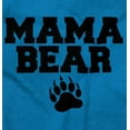 thumbnail image 2 of Mama Bear Paw Print Cute Mothers Day Women's Graphic T Shirt Tees Brisco Brands 3X, 2 of 6
