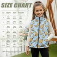 thumbnail image 7 of Uorisanigo Girls Boys Zippered Vest Soft Sleeveless Bear Camouflage Hunting Jacket Lightweight Stand Collar Top Fall Winter Warm Outwear with Pockets Puffer Vest Outdoor Layering, 7 of 7