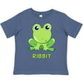 thumbnail image 3 of Inktastic Ribbit Cute Green Frog Boys or Girls Toddler T-Shirt, 3 of 5