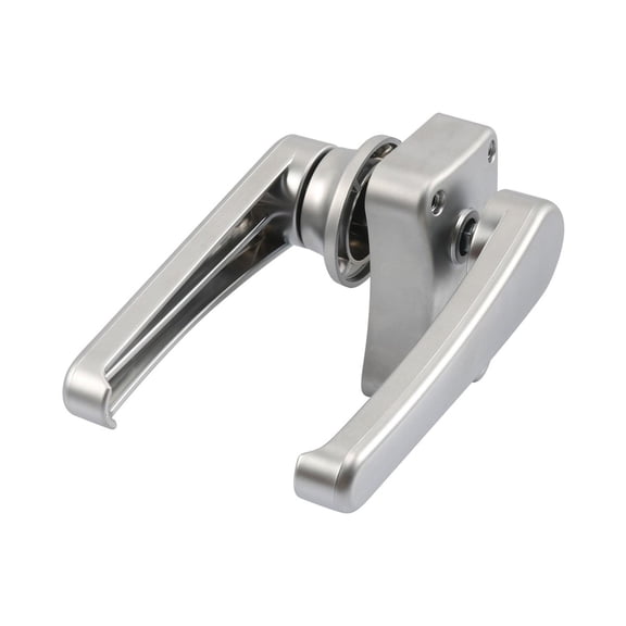 funtasica RV Toilet Door Lock Bathroom Handle Knob, Boat Latch Entry Handle, Utility to Use Level Bathroom Door Lock for RV Travel