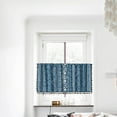 thumbnail image 4 of Fufafayo under $5 Kitchen Curtains, Window Valance Curtains, Light Blocking Short Curtain Panels, Rod Pocket Curtains for Small Window, Bathroom, Basement, 4 of 7