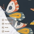 thumbnail image 3 of Butterflies Orange Trivet Mats Woven Pot Holders 3Pcs Non-Slip Heat Resistant for Hot Pots Pans Pats, 3 of 6