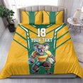 thumbnail image 3 of Ensemble de Literie Rugby Australie Personnalisé Mascotte Koala Style Sportif LT18, 3 of 7
